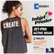 JET PRO ACTIVE WEAR INKJET TRANSFER PAPER FOR WHITE FABRIC 8.5"x11" 25 Sheets